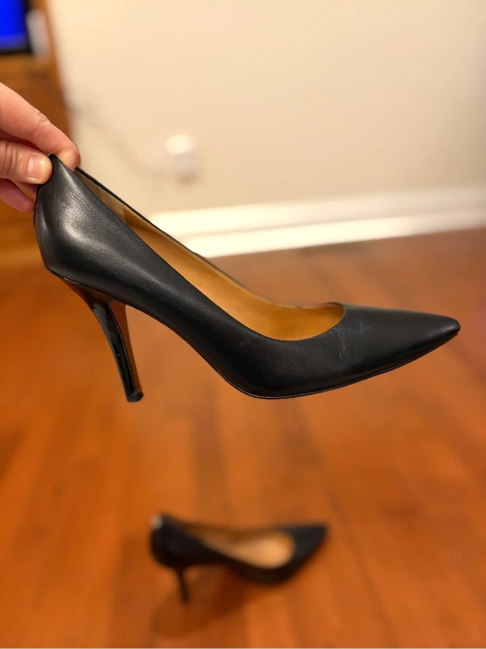 Coach | Classic Black Pointed-Toe Stiletto Pumps 4in